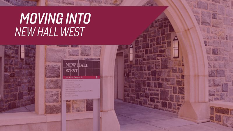 Moving Into New Hall West